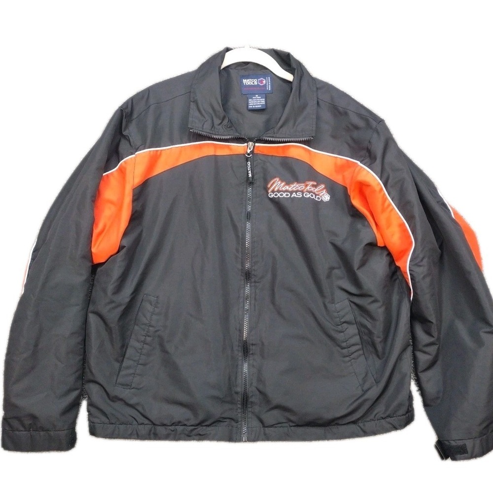 Matco Tools Jacket Good As Gold Softshell Men Size M Black Full Zip Embroidered